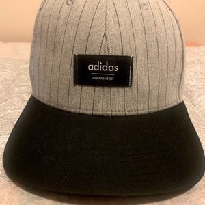 Adidas pinstripe SnapBack hat